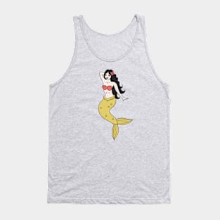 Tattoo Style Mermaid | Mermaid Lover Tank Top